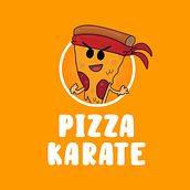 PIZZA KARATE - IDENTIDADE VISUAL . Un proyecto de Diseño gráfico, Ilustración vectorial, Gestión del Portafolio, Diseño de logotipos, Diseño e Ilustración digital de Christian Díaz - 26.11.2020