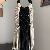 Il mio progetto del corso: Design e confezione di borse in macramè. Design, Accessor, Design, Arts, Crafts, Sewing, Fiber Arts, and Macramé project by Angela De Tullio - 06.06.2021