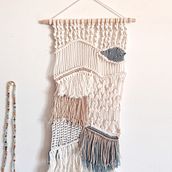 Mi Proyecto del curso: Introducción al macramé: creación de un tapiz decorativo. Accessor, Design, Arts, Crafts, Interior Design, Decoration, Fiber Arts, and Macramé project by Laura López Figuerola - 03.28.2020