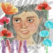 My project in Illustrated Portrait in Watercolor course. Een project van Traditionele illustratie,  Beeldende kunst, Schilderij,  Tekening, Aquarelschilderen,  Portrettekening y  Artistieke tekening van Parinda Chamlumjiak - 05.06.2021