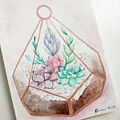 Meu projeto do curso: Criação de paletas de cores com aquarela. Un proyecto de Ilustración tradicional, Bellas Artes, Pintura, Pintura a la acuarela y Teoría del color de alanesouza_arq - 06.06.2021