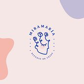 MIRAMARIA - Estudio de cejas. Traditional illustration, Art Direction, Br, ing, Identit, and Graphic Design project by Jeisel Hernández Coronado - 07.07.2020
