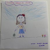 Meu projeto do curso: Criação de histórias para crianças. Amora, a cabeça de vento . Scriere, Stor, telling, Ilustrație pentru copii, Crearea cu copiii și Narrativ de Soraya Jordão Martins - 06.06.2021