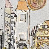 My project in Introduction to Children’s Illustration Course Brothers’ Grimm Cinderella . % Suzanne Nemeroff tarafından hazırlanan Geleneksel illüstras, on, Çocuk İllüstras, onu, Sulubo, a Resim, Güzel sanatlar, Tablo, Kalem Çizimi, Çizim, Ve Anlatı projesi - 06.07.2021