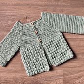 Mi Proyecto del curso:  Top-down: prendas a crochet de una sola pieza. Design de moda, Tecido, DIY, e Crochê projeto de Carolina Yacsich - 06.06.2021