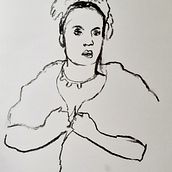 Erotic drawings. Un projet de Illustration traditionnelle, Peinture , et Dessin de Jenny Gebauer - 07.06.2021