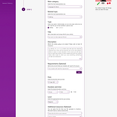 UX/UI Design of corporate web platform. Un projet de Design , UX / UI, Illustration traditionnelle , et Gestion de la conception de warrenpau - 07.06.2021