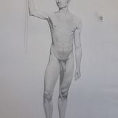 Mi Proyecto del curso: Dibujo realista de la figura humana. Fine Arts, Sketching, Pencil Drawing, Drawing, Realistic Drawing, Figure Drawing, and Traditional illustration project by BEATRIZ SABINA PEDRAZA DIAZ - 06.07.2021