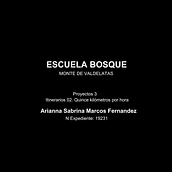 Escuela Bosque // Monte de Valdelatas Ein Projekt aus dem Bereich Architektur von Arianna Marcos - 04.03.2021