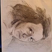 My project in Realistic Portrait with Graphite Pencil course. Traditional illustration, Fine Arts, Sketching, Pencil Drawing, Drawing, Portrait Drawing, Realistic Drawing, Artistic Drawing, and Figure Drawing project by ludovicledent - 06.07.2021