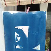 Flores, nubes y miradas. Een project van Craft,  Beeldende kunst, Printen, DIY y  Analoge fotografie van Bet Isasi-Isasmendi - 08.06.2021