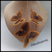 Mi Proyecto del curso: Joyería tejida con fibras naturales. Un projet de Création d'accessoires, Artisanat, Design de bijoux, St , et lisme de DIANA LUCIA OSORIO AGUDELO - 02.06.2021