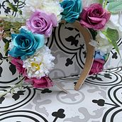 Maternity Shoot Headwear. Accessor, and Design project by Blanca Janches - 06.08.2021