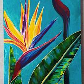 Mi Proyecto del curso: Pintura botánica con acrílico. Un progetto di Illustrazione tradizionale, Belle arti, Pittura, Pittura acrilica e Illustrazione botanica di vivibesmadrigal - 09.06.2021