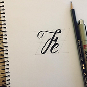 Mi Proyecto del curso: Introducción al script lettering. Lettering, H, and Lettering project by Eleazar Castro - 06.09.2021
