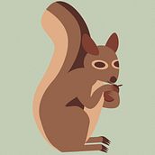 My project in Digital Illustration with Geometric Shapes for Beginners course. Projekt z dziedziny Trad, c, jna ilustracja, Grafika wektorowa, Ilustracja c i frowa użytkownika veronica_karlsmoen - 09.06.2021
