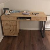 Mi Proyecto del curso: Diseño y construcción de muebles para principiantes ESCRITORIO. Arts, Crafts, Furniture Design, Making, Interior Design, DIY, and Woodworking project by Rocio Tarragó Gruttner - 06.09.2021