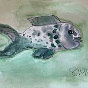My project in Artistic Watercolor Sketching: Dare to Express Your Ideas course. Traditional illustration, Sketching, Creativit, Drawing, Watercolor Painting, and Sketchbook project by susiemceldowney_1 - 06.09.2021