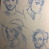 My project in Creative Drawing Techniques for Beginners course. Design, Traditional illustration, Pencil Drawing, and Drawing project by alan - 06.09.2021