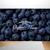 King Grove Organic Farm. Logo Design project by Fernando Uribe - 12.22.2020
