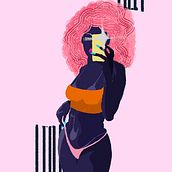 Meu projeto do curso: Ilustração flat com Photoshop. Traditional illustration, Digital Illustration, and Digital Painting project by Matheus Menezes - 06.10.2021