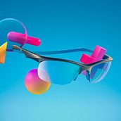 SLASTIK SUNGLASSES. Motion Graphics, 3D, Animation, and Art Direction project by FINO Studio - 06.10.2021