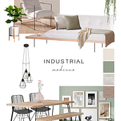 Mi Proyecto del curso: Diseño de interiores para sala comedor. Arquitetura de interiores, Design de interiores e Interiores projeto de Danna García - 29.06.2021