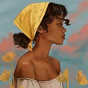My project in Digital Fantasy Portraits with Photoshop course. Projekt z dziedziny Trad, c, jna ilustracja,  R, sunek, Ilustracja c, frowa, Portret, R, sunek c, frow, Malarstwo c i frowe użytkownika cindyycai - 11.06.2021