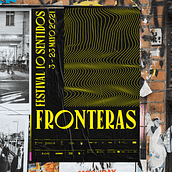 Identidad X Festival 10 Sentidos. Design, Art Direction, and Graphic Design project by Pilar Estrada - 03.20.2021