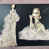 My project in Creative Fashion Illustration Techniques course Ein Projekt aus dem Bereich Traditionelle Illustration, Collage und Artistische Zeichnung von phuong_pham - 11.06.2021
