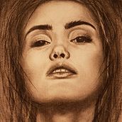 My project in Artistic Charcoal Portraiture: Creating Atmosphere course. Projekt z dziedziny Tradycyjna ilustracja,  Sztuki piękne,  Rysunek, Portrety, Rysunek realistyczny i  Rysunek artystyczny użytkownika Deborah - 11.06.2021