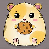 hamster kawaii. Traditional illustration project by Laura Guerrero Baltasar - 06.11.2021