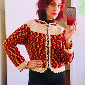 Mi Proyecto del curso:  Top-down: prendas a crochet de una sola pieza. Fashion Design, Fiber Arts, DIY, and Crochet project by Lelia Fabiana Perez - 06.11.2021