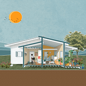 Ilustração Arquitetônica I Representação gráfica  . % Ana Luiza Eleutério tarafından hazırlanan Geleneksel illüstras, Ve on projesi - 06.11.2021