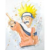 Mi Proyecto del curso: Ilustración manga en acuarela. Traditional illustration, Drawing, Watercolor Painting, and Manga project by Juan Carlos Rivas Fuentes - 06.10.2021