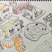 My project in The Art of Sketching: Transform Your Doodles into Art course. Traditional illustration, Pencil Drawing, Drawing, and Sketchbook project by annie Theodore - 05.20.2021