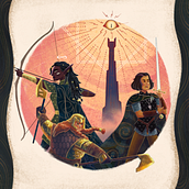 Ladies of the Rings - O Senhor dos Anéis. Un proyecto de Ilustración tradicional e Ilustración digital de Felipe Santos - 11.06.2021