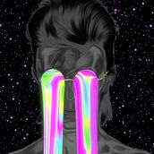 David Bowie - Space oddity - Psicodelic. Projekt z dziedziny Design, Ed, cja filmów, Film,  Motion graphics, Animacje 2D, Ilustracja c, frowa, Concept art, Projektowanie c i frowe użytkownika angievane6 - 11.06.2021
