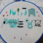 Mi Proyecto del curso: Introducción al bordado en relieve. Bordado projeto de fer_roxana - 01.06.2021