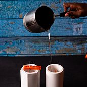 Candle Hand Pour . Fotografi proyek oleh Bryan Kimani - 06.12.2021