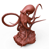 Mi Proyecto del curso: Escultura digital de criaturas fantásticas con ZBrush. Un progetto di 3D, Modellazione 3D e Character design 3D di Amber Macias - 13.06.2021