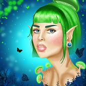 My project in Digital Fantasy Portraits with Photoshop course. Traditional illustration, Drawing, Digital Illustration, Portrait Drawing, Digital Drawing, and Digital Painting project by Dj Moon - 06.13.2021