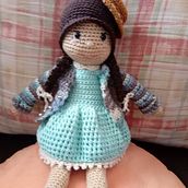 Mi Proyecto del curso: Amigurumi: diseño de ropa, pelo y complementos. Crochê projeto de calalymarrero - 09.06.2021