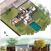 Mi Proyecto del curso: Ilustración digital de proyectos arquitectónicos. Architecture, L, scape Architecture, Digital Illustration, Digital Architecture, and Architectural Illustration project by Juan Manuel Sandoval Zúñiga - 06.13.2021