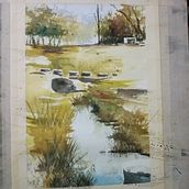 Mi Proyecto del curso: Paisajes naturales en acuarela  Julio Rodríguez Acuarelas Ein Projekt aus dem Bereich Bildende Künste, Malerei und Aquarellmalerei von Julio Rodríguez - 11.06.2021