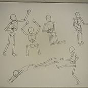 Mi Proyecto del curso: Dibujo anatómico para principiantes. Fine Arts, Sketching, Pencil Drawing, Drawing, Realistic Drawing, and Figure Drawing project by Sebastian Guerrero de Santiago - 06.14.2021