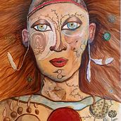 Little portefolio until now june 14. 2021. Un projet de Beaux Arts de Susan Annizette Esme Nørregaard - 14.06.2021