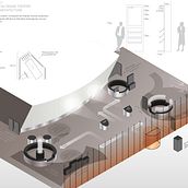 Scène Nationale d'Albi. Un progetto di Graphic design, Architettura d'interni e Design di François Cadeau - 14.06.2021