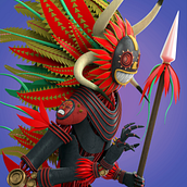 Mi Proyecto del curso: Modelado de personajes en Maya. Een project van 3D, Ontwerp van personages,  Beeldende kunst, Multimedia, Fotografische postproductie y  3D-modellering van pinananano - 14.06.2021