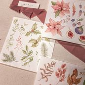 My final project: Christmas collection . Un progetto di Illustrazione tradizionale, Belle arti, Pittura e Pittura ad acquerello di Francielly Manfrin Tamiozo - 01.12.2020